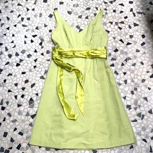 Pastel lime day dress 👗